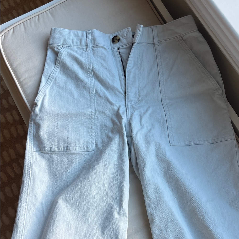 Club Monaco Light Blue Wide Leg Jean